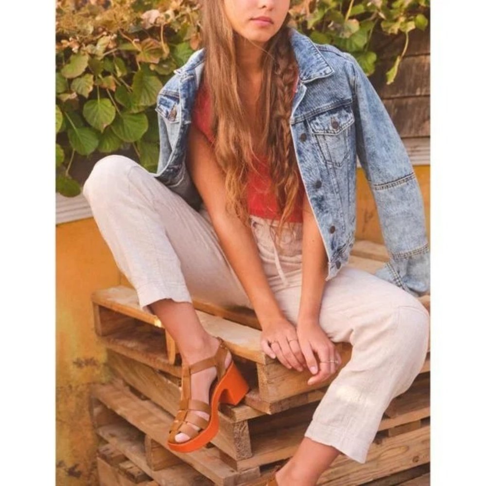 Free People Pacific Platform Fishermen Heels - Picture 4 of 16